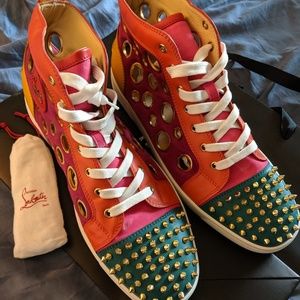 Christian louboutin color sheepskin